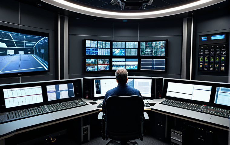 Prompt 1: Media Technologist in Broadcast Control Room**