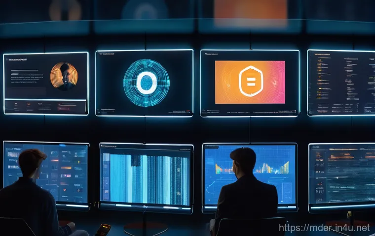 미디어기술사와 블록체인 기술 - **Prompt 1: Empowering Creators through Blockchain Media**
A diverse group of content creators, ...